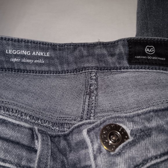AG ADRIANO GOLDSCHMIED SUPER SKINNY ANKLE LEGGINGS - Picture 12 of 16